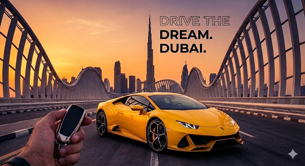 Sports car rental Dubai